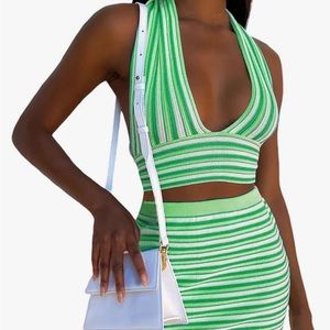 Y2K Matching set in green size small